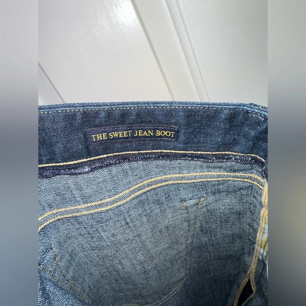 Lucky Brand Dark Blue Flare Jeans - Picture 5 of 5